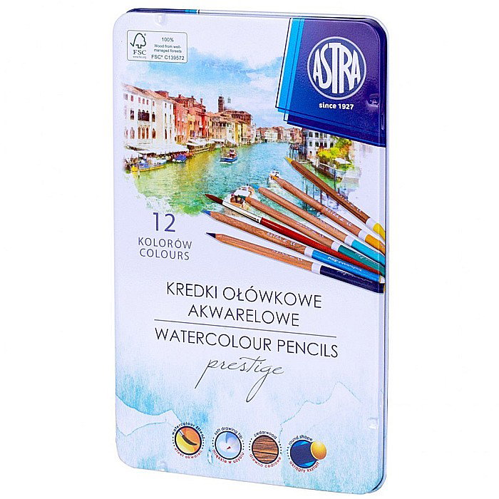 AS CREIOANE COLOR AQUAREL PRESTIGE 12/SET CUTIE METAL 312121001 [1]