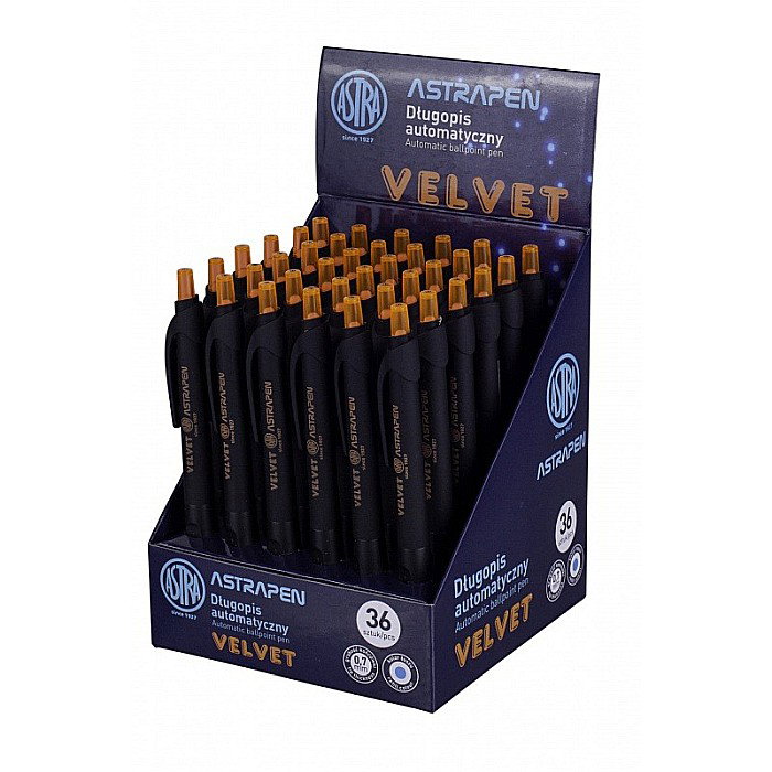 PIX GEL 0.7MM ERGONOMIC, CLICK, ASTRAPEN VELVET ALBASTRU 201121002 [2]