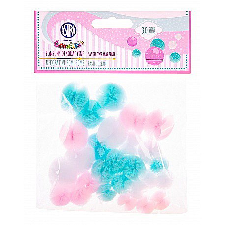AS POMPOM DANTELA 30/SET PASTEL 335122008 [1]