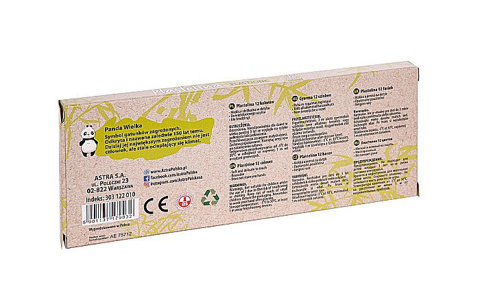 AS PLASTILINA 12 CULORI ECO ASTRA 303122001 [4]