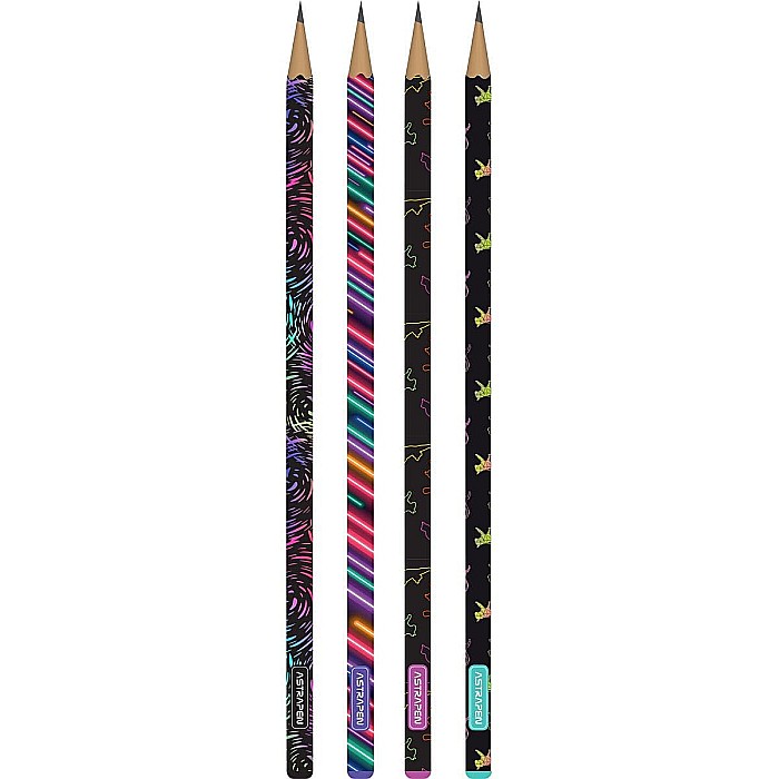 AS CREION GRAFIT HB TRIUNGHIULAR ASTRAPEN NEON CATS 206023003 [1]