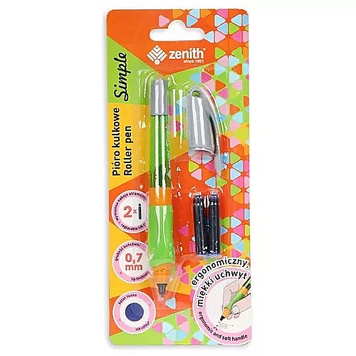 ROLLER ASTRA SIMPLE PASTEL LINE ERGONOMIC + 2 PATROANE CERNEALA 203022018 [3]