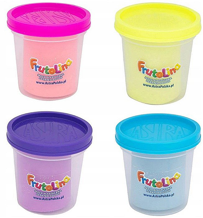 AS PLASTILINA ASTRA FRUTOLINA LA PAHAR 4*100G CULORI PASTEL  336122013 [2]