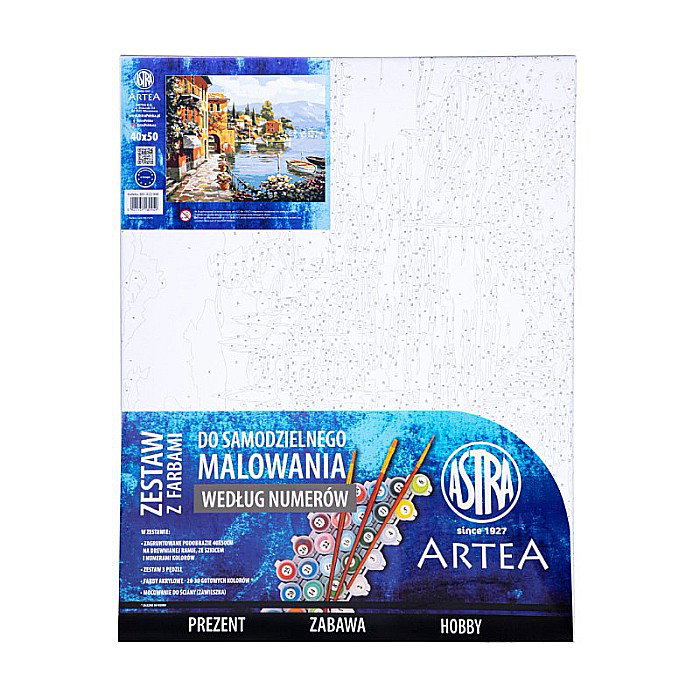 AS PANZA PICTURA PE NUMERE 40*50CM CU VOPSELE SI PENSULE, VACANTE 801022908 [5]