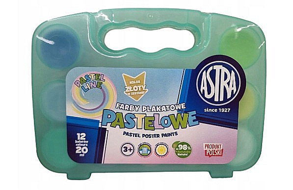 AS GUASE ACRIL ASTRA 12/SET 20ML CULORI PASTEL 301123003 [1]