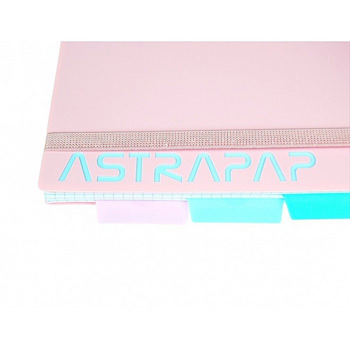 CAIET A4 PP SPIRA 200F CU ELASTIC, RIGLA SI 5 SEPARATOARE, PASTEL PATRATELE 107023003 [7]