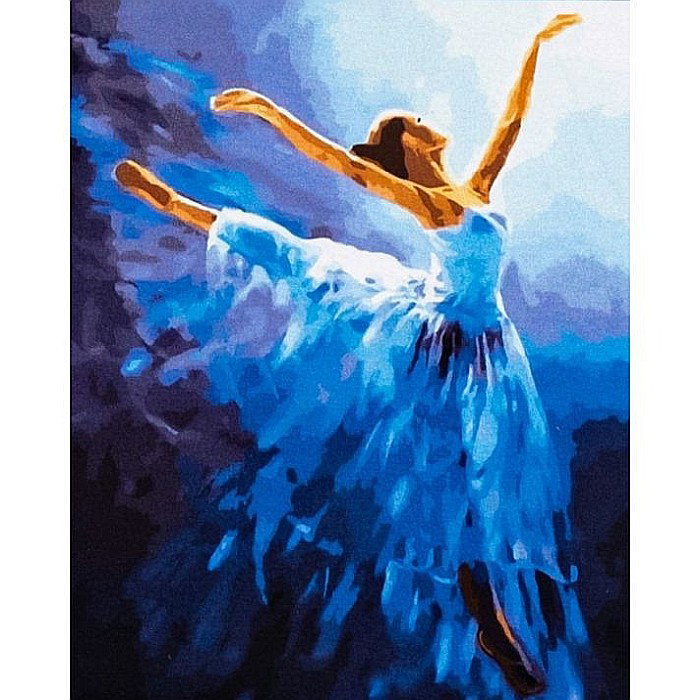 AS PANZA PICTURA PE NUMERE 40*50CM CU VOPSELE SI PENSULE, PRIMABALERINA 801023903 [1]
