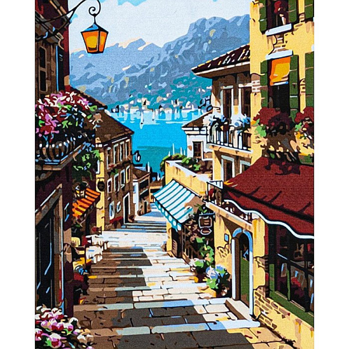 AS PANZA PICTURA PE NUMERE 40*50CM CU VOPSELE SI PENSULE, SUNNY RIVIERA 801023906 [1]