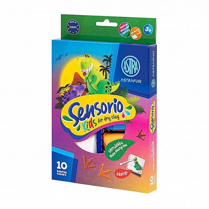 AS PLASTILINA ASTRA 10 CULORI/SET DINOZAURI 336123022 [1]
