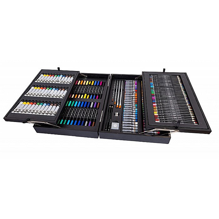 AS SET ASTRA ART&HOBBY 218 PIESE CU VALIZA LEMN 602124001 [5]