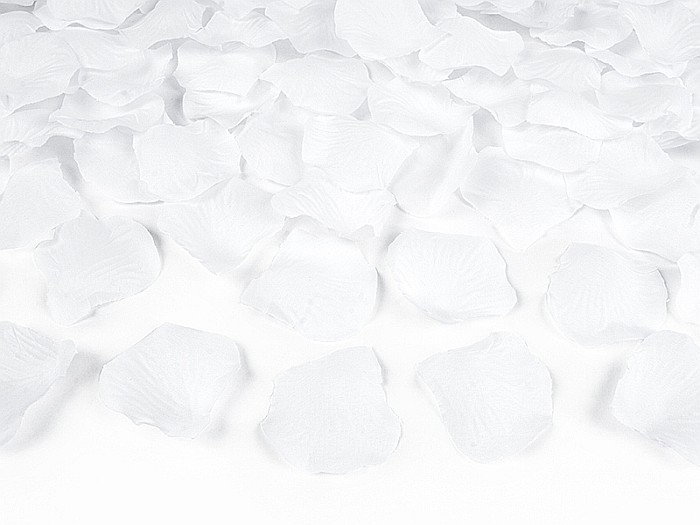 PD PETALE TRANDAFIR, MATERIAL TEXTIL, alb 100/SET PLRD100-008 [1]