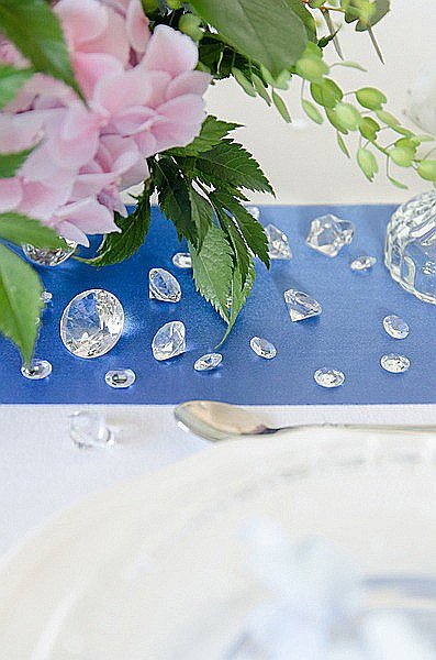PD CONFETTI DIAMANTE, Diamond confetti, colourless, 12mm 100/SET ADC12-099 [3]