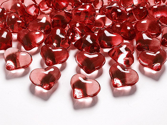 PD Crystal hearts, red, 21mm 30/SET AH2-21-007 [1]