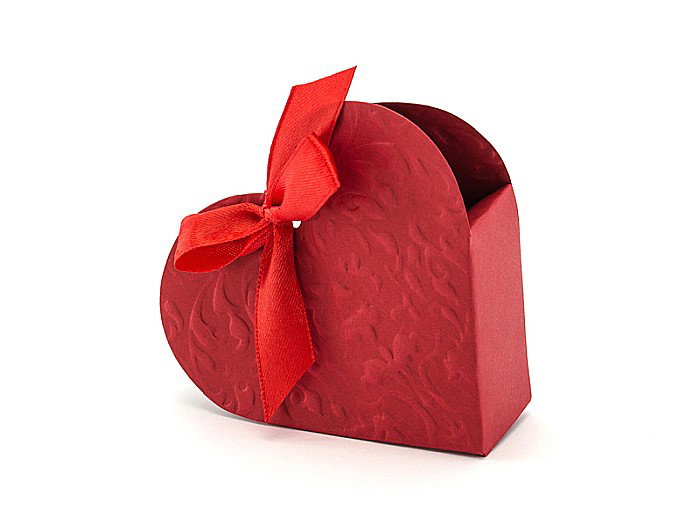 PD CUTIE Boxes Heart, red 10/SET PUDP11 [1]