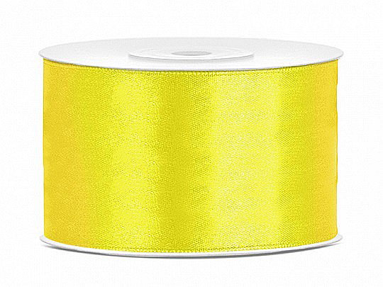 PD BANDA SATIN, Satin Ribbon, yellow, 38mm/25m TS38-084 [1]