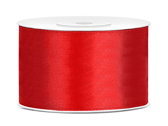PD BANDA SATIN, Satin Ribbon, red, 38mm/25m TS38-007 [1]