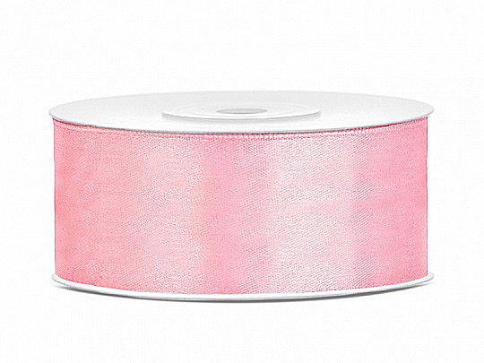 PD BANDA SATIN, Satin Ribbon, light pink, 25mm/25m TS25-081J [1]