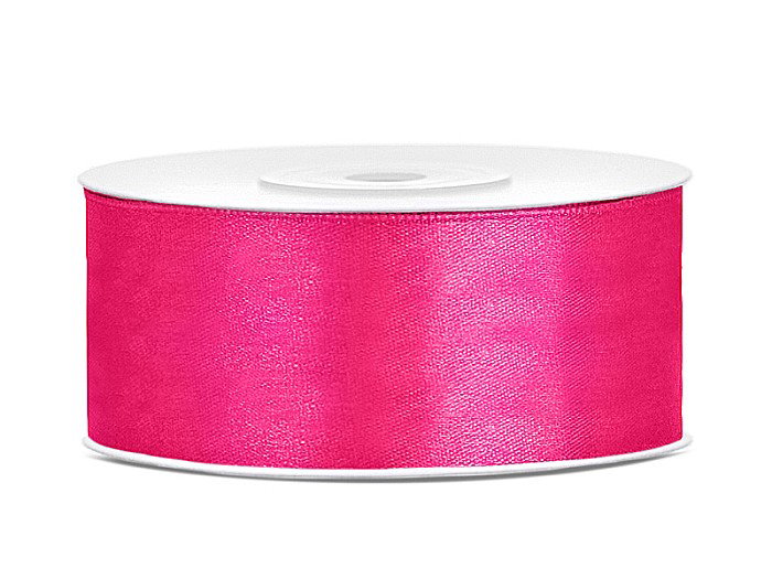 PD BANDA SATIN, Satin Ribbon, dark pink, 25mm/25m TS25-006 [1]