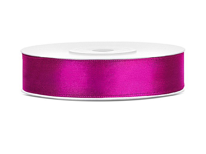 PD BANDA SATIN, Satin Ribbon, fuchsia, 12mm/25m TS12-080 [1]