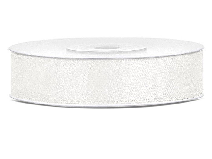 PD BANDA SATIN, Satin Ribbon, light cream, 12mm/25m TS12-079J [1]