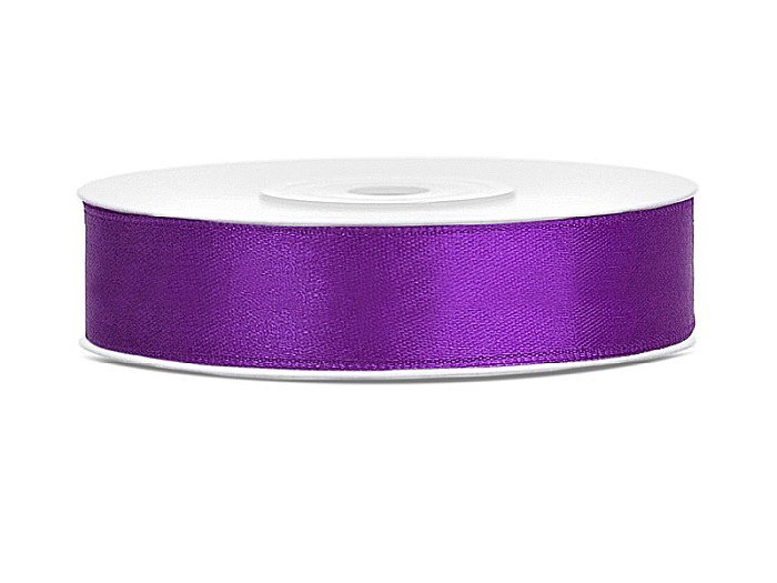 PD BANDA SATIN, Satin Ribbon, purple, 12mm/25m TS12-062 [1]