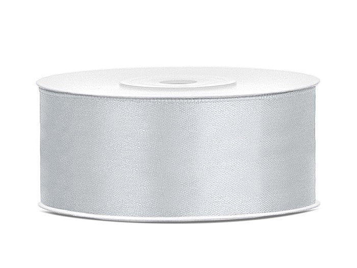 PD BANDA SATIN silver, 25mm/25m TS25-018 [1]