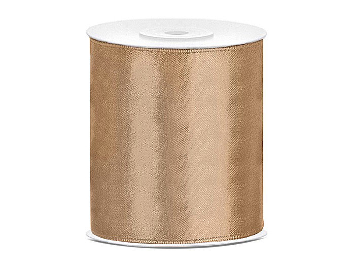 PD BANDA SATIN light gold, 100mm/25m TS100-019J [1]