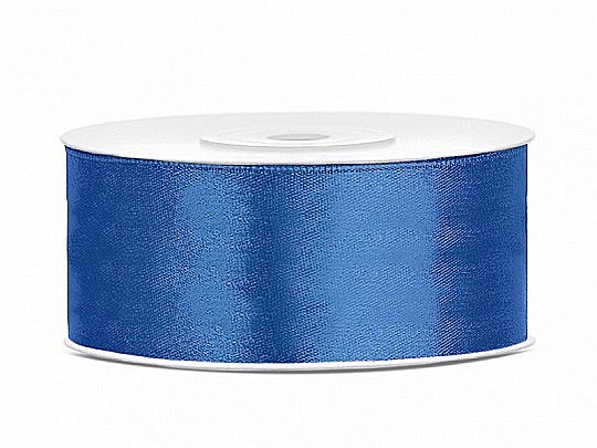 PD BANDA SATIN, Satin Ribbon, royal blue, 25mm/25m TS25-074R [1]