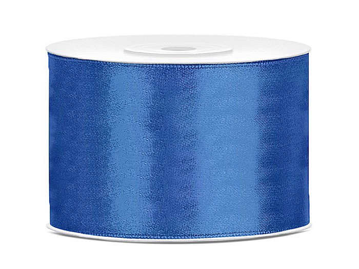 PD BANDA SATIN, Satin Ribbon, royal blue, 50mm/25m TS50-074R [1]