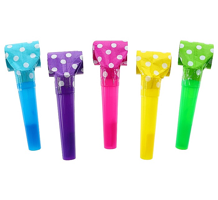 GOD FLUIERE DIN HARTIE PARTY COLORATE DOTS 5/SET PF-TRG5 [1]