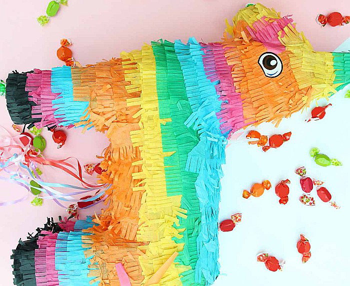 GOD PINATA PARTY RAINBOW HORSE 39*13*55CM WM-PTKO [3]