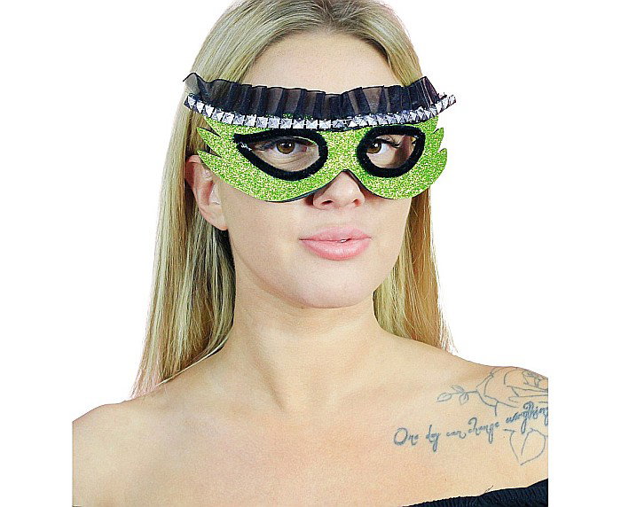 GOD MASCA FANCY VERDE GLITTER PASLA MKOSZ-CH [1]