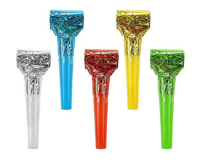 GOD FLUIERE DIN HARTIE PARTY Holographic blowouts, 4cm 5/set PZ-TRH5 [1]