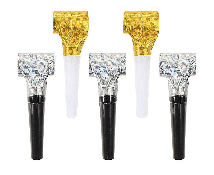 GOD FLUIERE DIN HARTIE PARTY Holographic blowouts, 4cm 5/set PZ-TRH5 [2]