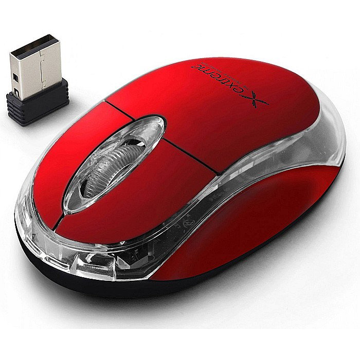 TEC MOUSE XTREME HARRIER WIRELESS, ROSU XM105R [1]