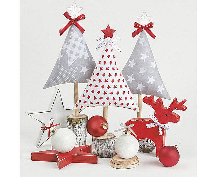 GOD SERVETELE 33*33CM 20/SET XMAS TREES CRAFTED WITH CLOTH SL_GW_022501 [1]
