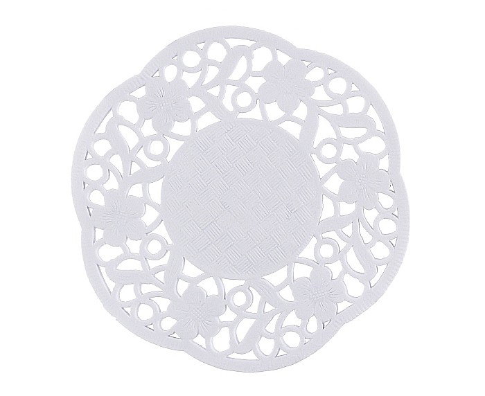 GOD SERVETEL DECORATIV HARTIE White, 11cm 100/set SER111-KJ [1]