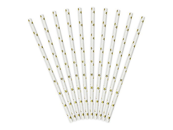 PD PAIE DIN HARTIE PENTRU BAUTURI gold, 19.5cm 10/set SPP5M-019 [2]