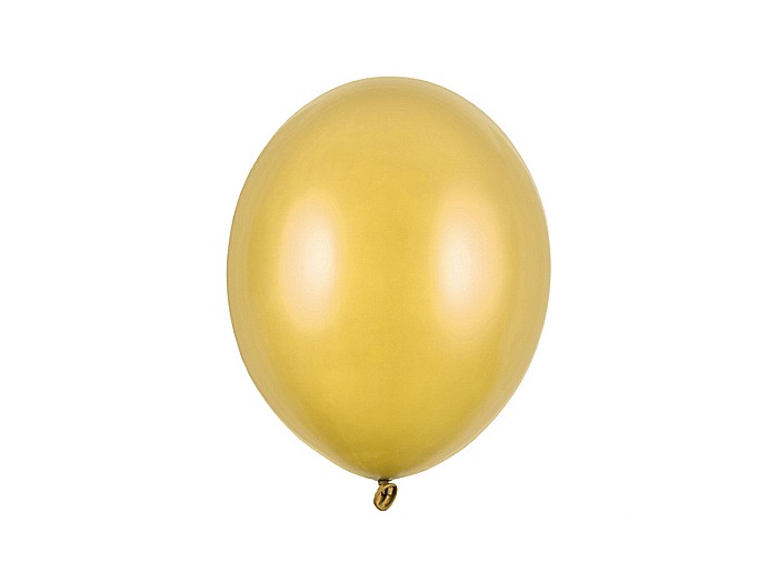 PD BALOANE Strong Balloons 27cm, Metallic Gold, 50/set SB12M-019-50 [1]