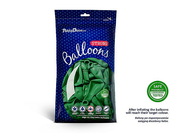 PD BALOANE Strong Balloons 27cm, Pastel Green, 10/SET SB12P-003J-10 [2]