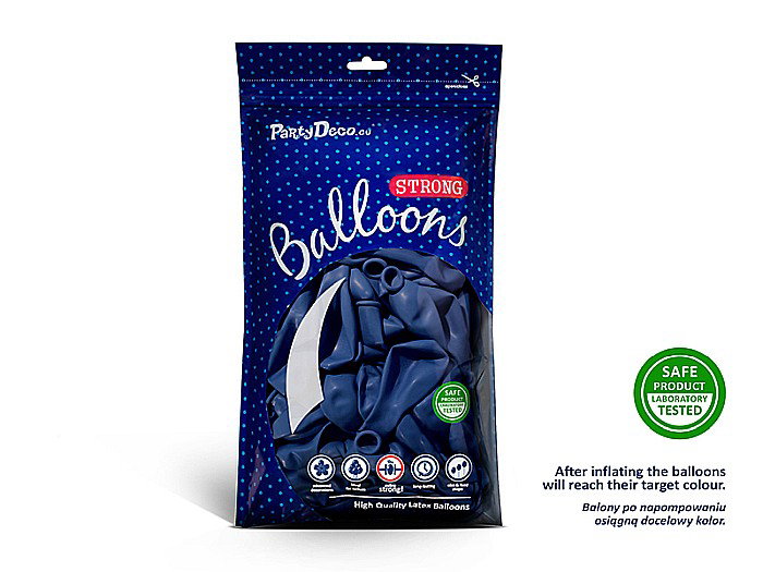 PD BALOANE Strong Balloons 27cm, Pastel Blue, 10/SET SB12P-083C-10 [2]