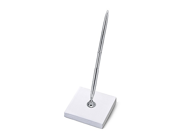 PIX METALIC ARGINTIU CU SUPORT PENTRU PIX 8*8*16.5CM DIN CARTON ALB PERLAT SD10-018 [1]