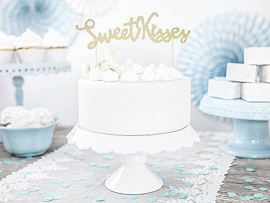 PD DECORATIUNI PENTRU TORT Sweet Love - Sweet kisses, 16.5cm KPT24-019B [6]