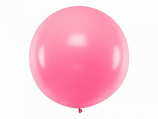 PD BALON Round Balloon 1m, Pastel Pink OLBO-004 [1]