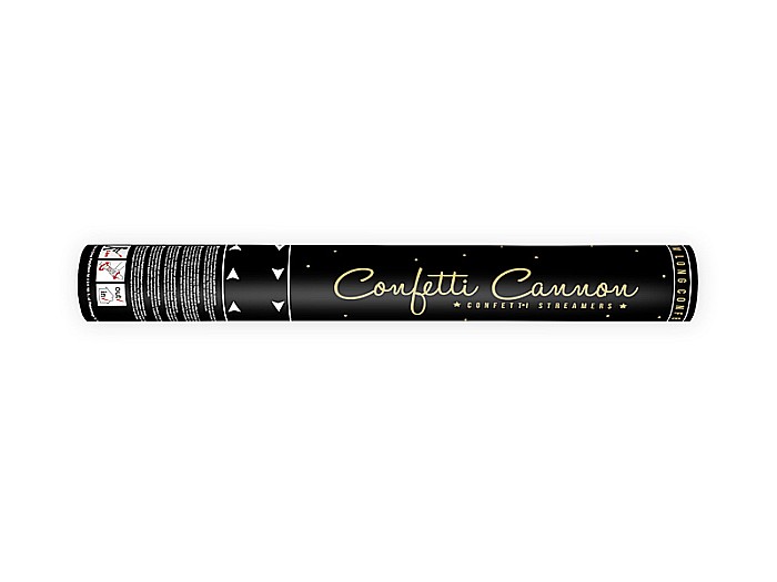 PD CONFETTI, Confetti cannon, with streamers, gold, 40cm TUKSE40-019M [1]
