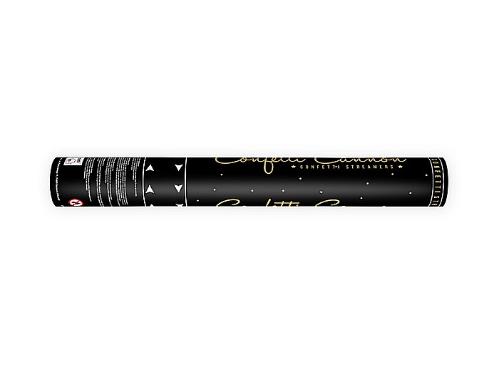 PD CONFETTI, Confetti cannon, with streamers, gold, 40cm TUKSE40-019M [2]