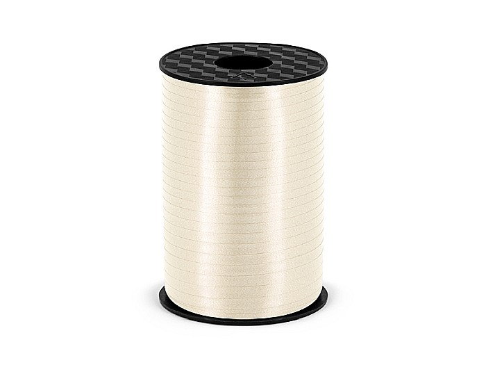 PD RAFIE ribbon, light cream, 5mm/225m PRP5-079J [1]