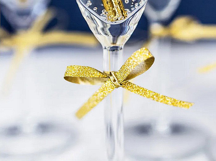 PD PANGLICA PLASTIC ribbon, gold, glitter 5mm/225m PRB5-019 [2]