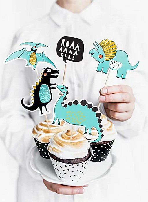 PD DECORATIUNI PENTRU TORT Dinosaurs, 10,5-20cm 5/set KPT31 [3]