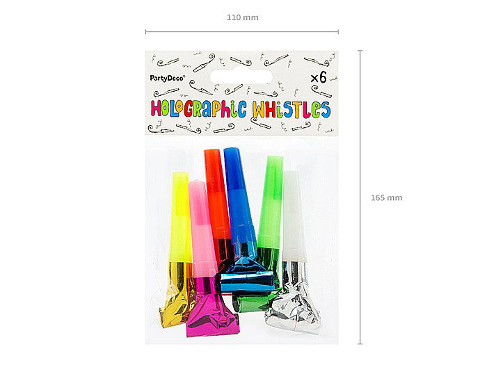 PD FLUIERE, Whistles, mix 6/SET GWI6-000 [6]